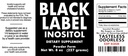 Generická černá etiketa Inositol, 2.19 Pound (Balení po 1)