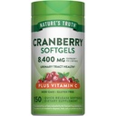 Nature 's Truth Cranberry s vitaminem C Softgels CLAS124; 8400mg CLAS124; 150 Pills CLAS124; Močová Tract Health Support CLAS124; Non- GMO & Gluten zdarma dodatek