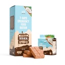 MRE Nouzové dodávky potravin - 7- denní Coconut Biscuit Bary MRE Strava Vojenské 2024 Přežití Kit - 20 let Kemp Kempování Turistické dodávky