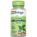 SOLARAY Sarsaparilla Root 450 mg - Tradiční bylinná podpora - Non- GMO, Vegan, Laboratoř ověřená - 60- denní záruka vrácení peněz - 100 Služeb, 100 VegCaps