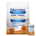 Mucinex Instaoothe Sore Throat Relief Drops, Sore Throat Lozenges, Sore Throat Medicine with Hexylesorcinol, Cough Drops Alternative, Honey & Echinacea Flavor, 40 ct