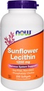 Nyní Potraviny Slunečnice Lecitin 1200mg, 200 Softgels, balení po 2