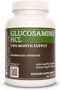 Remedy 's Nutrition Glucosamine HCL 124; 1000 mg, 60 Vegan Kapsle Dietní dodatek 124; Dva měsíce Dodávka