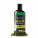 JustFoodForDogs Omega Plus olej Omega-3 doplněk pro psy, kůže & coat podpora, společné zdraví, EPA & DHA z řas olej, udržitelný & Eco- Friendly - 8 oz
