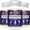 Genex Dispersas 99% mikronizovaný trans- resveratrol s BioPerine pro absorpci 1000mg kortikosteroidu124; Čistá organická léková forma Trans- Resveratrol Kapsle pro zdravé stárnutí, 120 Kapsle (3)