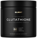 ELMNT 2150mg Super Liposomální Glutathione dodatek w. Vitamin C, Quercetin & Pure L Glutathione 2000mg Triple Action Formule Glutathione Liposomální dodatek w. Fosfolipidová vrstva - 90 pilulek, Non- GMO