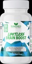 Neomezený mozkový boost (60 čepice) - Paměť, Zaostření, Duševní jasnost - Nootropics Scientific Formule for Enhance Performance, Super Ginkgo Biloba, St John Wort Extract, DMAE