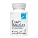 XYMOGEN S Acetyl Glutathion - Superior Absorpční Acetylovaný Glutathion Dodatek s Acid- rezistentní kapsle žaludku - Zdravé stárnutí, celulární, antioxidant + imunitní podpora (60 Kapsle)
