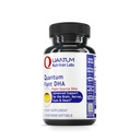 Quantum Nutrition Labs Plant DHA - Non- GMO Vegan DHA s Omega 3 mastné kyseliny, Řasy na bázi DHA pro ženy a muže, přírodní DHA dodatek vhodný pro vegan- 60 Vegetariánské Softgel kapsle