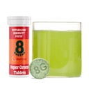 8Zelené Supergreens Tablety CARL 124; Super Zelené Powder Superfood Tablet, Metabolismus Immunity & Focus, Denní Zelené Effervescent Tablety, Organic: Aloe Vera, Spirulina, Chlorella, Krvavý pomeranč, 10 Sluhy