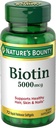 Přírodní Bounty Biotin 5000 mcg Tekuté ponožky 72 ea (Balení po 5)