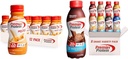 Premier Protein Shake MINI Caramel 22g Protein 120 Kalorie Balení 12 & Protein Shake 8 Flavor Variety Pack 30g Protein 24 Vitamíny a minerály