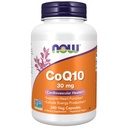 Nyní doplňky, CoQ10 30 mg, léková forma, All- Trans forma produkovaná fermentací, 240 Veg Kapsle