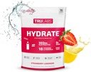 Trulabs Hydrate Strawberry Lemonade, Hydration Electrolyte Powerded Drink Mix, 16 Sticks. Nulový cukr, jen 5 kalorií, 503mg Electrolytes.