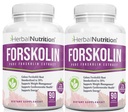 Forskolin pro hubnutí, 250mg-500mg Max Strengforskolin Dva Pack 90 Počítání lahví, 20% Extract of Pure forskolin, Ideal Diet a Athletes Formule!