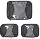 Baggallini Kompression Cube 3ks set - Lehké Kompression Balení Kostky pro cestování