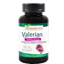 Valerian Root Kapsle Organic 500mg Herb Extract Dodatek 100 pilulky