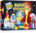 UNGLINGA 60 + Science Experiments kits for Kids, Boys Girls Toys Gifts, Science Lab S.T.E.M Aktivity Vzdělávací projekt s chemií Set, Rupting Volcano, Barva