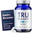 TRU NIAGEN patentovaný NAD + dodatek pro anti aging a buněčnou regeneraci, 300 mg Niagen, 90 Servings current 124; Podporuje buněčnou energii, mozek, svalovina 124; Nicotinamid Riboside (NR) Take 1 Daily Current 124; 1 Lahvička