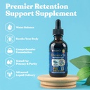 Rejuvica Health Hydrocin - Advanced Diuretic Water Retention Supplement - Liquid Delivery for Better Absorption - Dandelion, Uva Ursi, Juniper Berry, Celer Seed, Green Tea & Více!