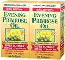 American Health Dietary Fiber doplňky, Royal Brittany Večerní Primrose Oil, Pack of 2, 60 Počet