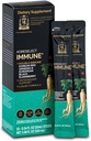 Imunitní, Korejské červené ženšen Extrakt s Elderberry tekuté hůlky, Podpora imunity, Blood Circulation Booster, přírodní energie dodatek, 6 Rok Old Asian Panax Ginseng, 10 Počet