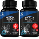 Research Labs 180 Softgels Advanced Absorpce 200mg CoQ10 w / Black Pepper Extract. 2 pro 1 Ad. Organic, Gluten Free, Heart Health Support, Energy Production, Antioxidant Supplement
