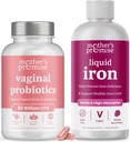 Matčin slib tekuté železo a vaginální probiotika Bundle