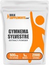 BulkSupplements.com Gymnema Extract Powder - from Gymnema Leaf, Gymnema Sylvestre Extract - Gymnema Powder, Herbal, Gluten Free - 500mg per Serving, 1kg (2.2 lbs) (Balení po 1)