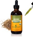 Herb Pharm Certified Organic Celer Seed Liquid Extract pro podporu močového systému - 4 Ounce