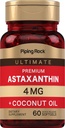 Piping Rock Astaxanthin 4mg iž