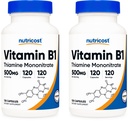 Nutricost Vitamin B1 (Thiamin) 500mg, 120 tobolek (2 lahvičky)
