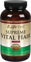 LIFETIME Nejvyšší Vital Vlasy 124; Podporuje zdravé vlasy, nehty & kůže 124; Biotin, MSM, Vitaminy B, C, & A, Zinek, Koňský ocas & Více 124; 120 Kapslí, 30 Serving