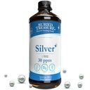 Pohřbený poklad Čištěný stříbrný tekutý 30 PPM - 16 oz. 96 Služební, Non- Akumulativní Nano Silver Solution, Spray & Dietní imunitní dodatek