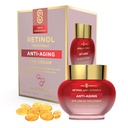Retinol & Vitamin E Anti- Aging Eye Cream - Snižuje pufiny, jemné linie & Crow 's Feet - Dermatolog Testováno, Korejská péče o pleť pro všechny typy pokožky - 1.0 Fl. Oz
