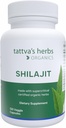 Tattva Byliny Shilajit Bylinný dodatek, Shilajit pro muže a ženy, Himalayan Shilajit Kapsle, Shilajit Extract, 1 balení, 120 Počet, 25 let Premium Service