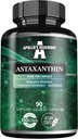 APOLLO 'S HEGEMONY Astaxanthin 8 mg od mikrořas Haematococcus pluvialis - 90 Vegan Kapsle - 3 měsíce Dodávka - Výkonný antioxidant - dodatek stravy