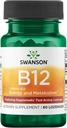 Swanson Supplementares Sublingual Vitamin B- 12 5 Miligramy 60 Tabs