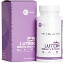 Lutein 20mg s Zeaxanthin 4mg a Bilberry Extract 100mg, Vitamin, Podporuje Vizi a makulární zdraví, LUTEMAX 2020, Non GMO, Vegan, gluten zdarma - 60 Služeb