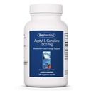 Alergie Výzkumná skupina Acetyl- L- Carnitin 500mg Dodatek - Metabolismus a podpora energie, ALC, Bezplatná forma Aminová kyselina, Vegetariánské kapsle - 100 Počet