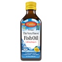 Carlson - Nejjemnější rybí olej, 1600 mg Omega-3s, dodatek k tekutému rybímu oleji, norský rybí olej, Wild- catched, Sustainable Sourced Fish Oil Liquid, Lemon, 200ml, 6.7 Fl Oz