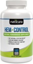 Hem- Control - Rychlé efektivní Hemoroid Léčba doplněk - Výkonný vzorec na podporu zmírnění příznaků, zmenšení hemoroidů, Ease Discomfort - 180 Vegan Kapsle - Made in USA