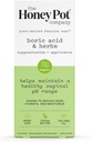 Med Pot Company 7 Day Boric Acid & Byliny Suppositors - Udržuje a vyrovnává zdravé vaginální pH, spravuje zápach, hydratuje, & hydratuje - Gynekolog Testováno