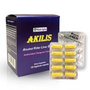 Akilis Antioxidant Pilulky na podporu jater (100 Vegi Caps, 33 dávek) - zvyšuje zotavení po pití pro lepší rána, Detox a opravy s Hovenia Dulcis, Mléko Thistle, Glutathione a 16 ingredience