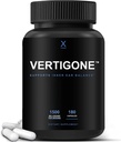 HUMANX VertiGone - Vertigo Relief - Time- Testované ingredience - Starověké přírodní vnitřní ušní bilance dodatek - Relieves Závratě, Nausea, Spinning & Swaying Sensations - Non GMO - Dizzy Aid Pills