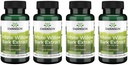 Swanson Maximální síla White Willow Bark Extract- Promotes Joint Support & Muscle Relief- Standardizované na 25% Salicin- přírodní doplněk bez podráždění žaludku (60 Veggie Caps, 500mg každý) 4 Pack