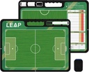 Leap Coach Board Premium taktické schránky dvě strany s Full & Half Court Dry Erase Marker Board pro basketbal, Baseball, fotbal, fotbal, hokej