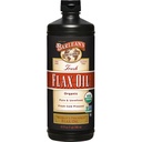 Barlean 's Organic Flaxseed Oil Liquid, Cold Press Flax Seeds, 7,640mg ALA Omega 3 Fatty Acid Supplement for Joint and Heart Health & Health Digestion, 32 oz