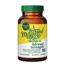 MegaFood Adrenal Strength - Adrenal Support Supplements with Ashwagandha and Magnesium Glycinate, Vitamin C, Holy Basil, Astragalus, Reduces Cortisol Levels - Vegetarian - 60 Tablety (30 Servings)
