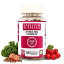 Síla a koření Hypertensupport 100% přírodní doplněk pro imunitní systém a srdeční zdraví - 15 ingredience w Hawthorn Berry, Grape Seeds & Berries - 60 Vegan UK Made 1000mg Kapsle